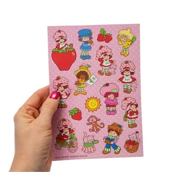 Strawberry Shortcake Scratch & Sniff Stickers, 2 Sheets - Picture 2 of 3